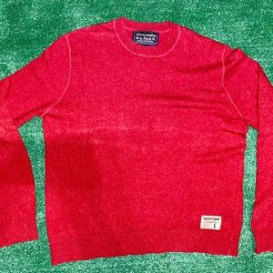 Vintage Abercrombie & Fitch Men's Cotton Sweater